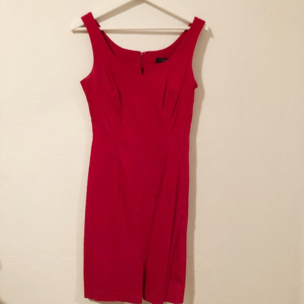 Express red short dress